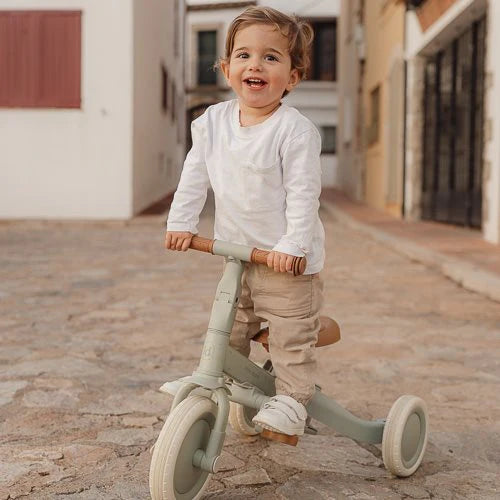 4 in 1 Triciclo green Little Dutch