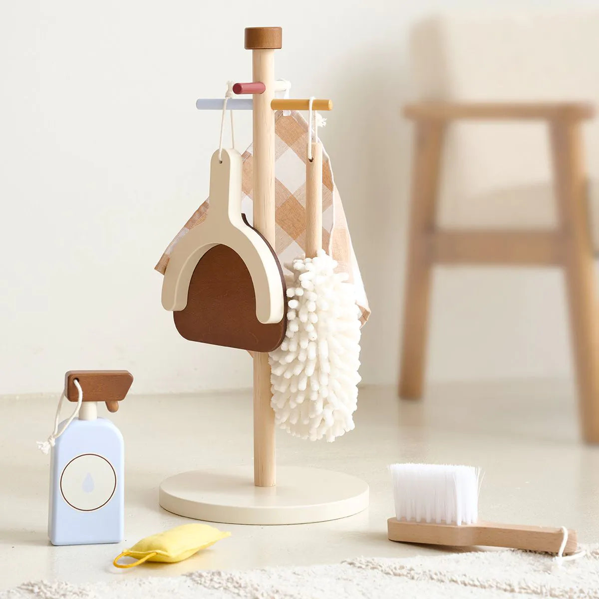 Wooden Cleaning Set