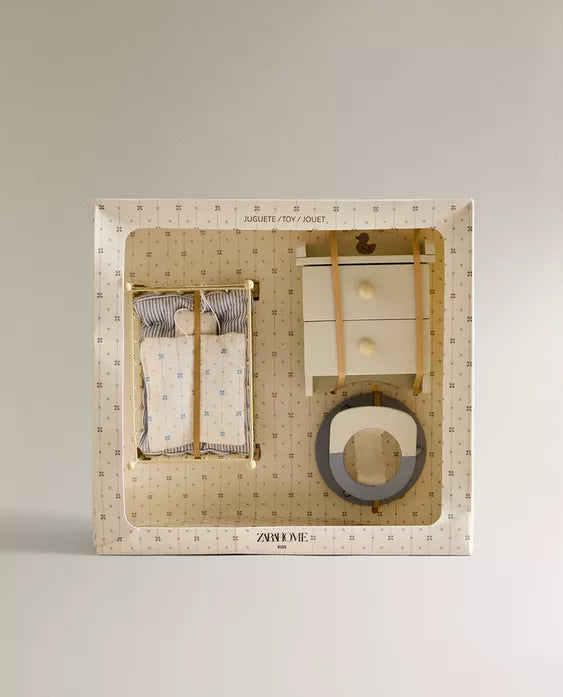 Set miniatura quarto de bebe