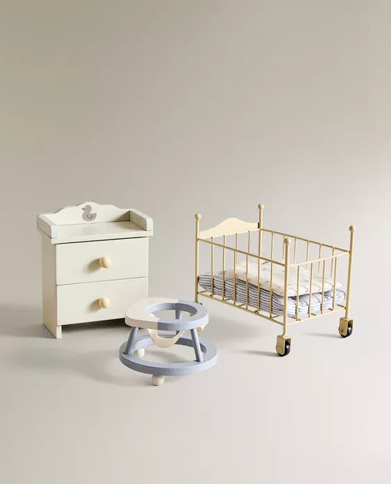Set miniatura quarto de bebe
