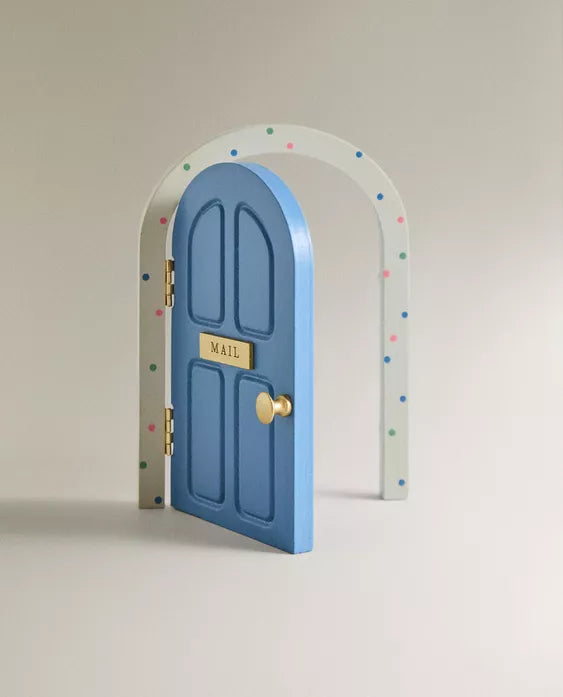 Mini Porta Ratinho Pérez azul