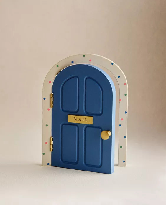 Mini Porta Ratinho Pérez azul