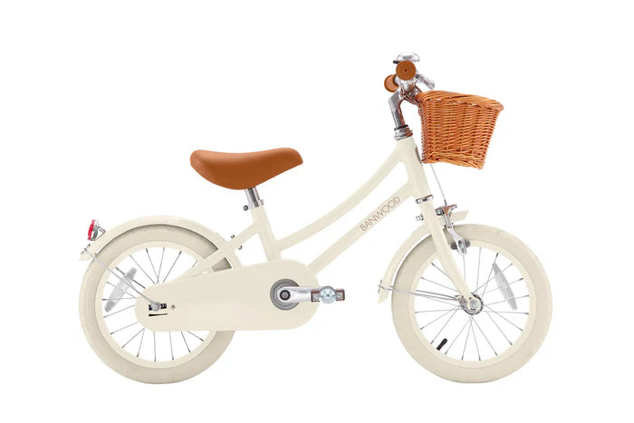 Bicicleta clásica Banwood aro 14 - Crema