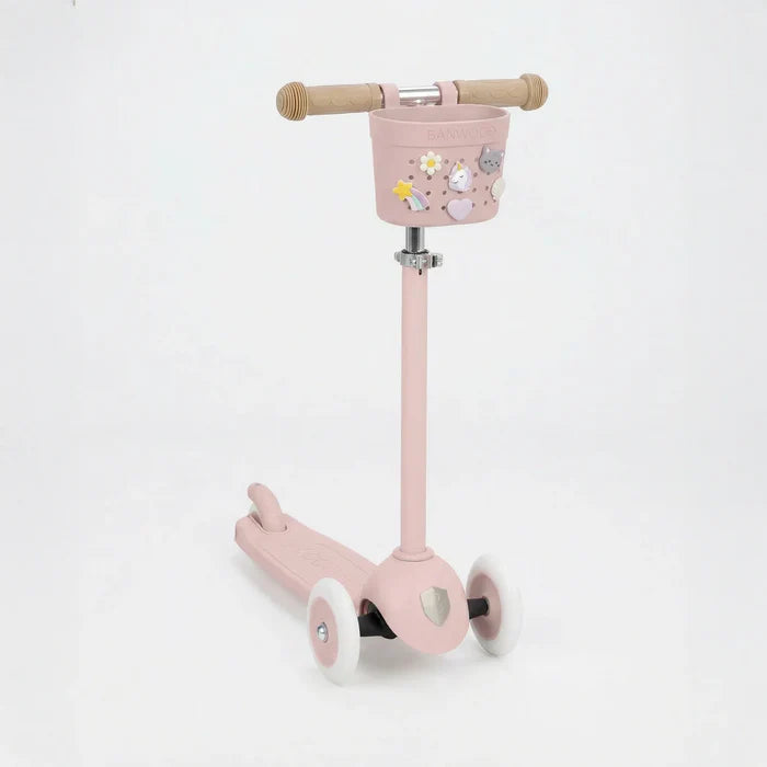 Pin & Ride cesta Banwood Rosa