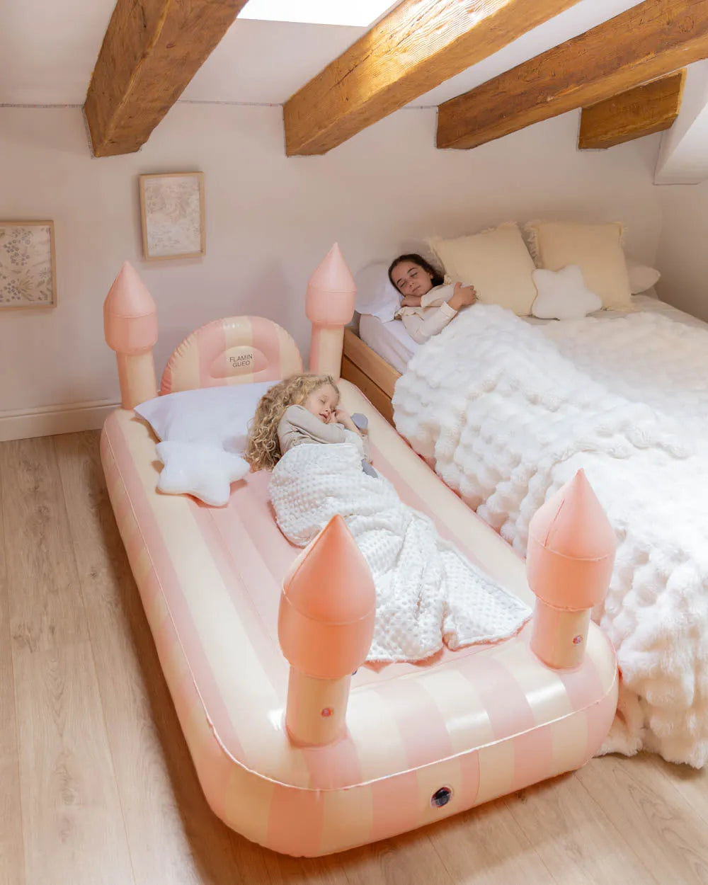 Colchão Inflável Castelo Pink