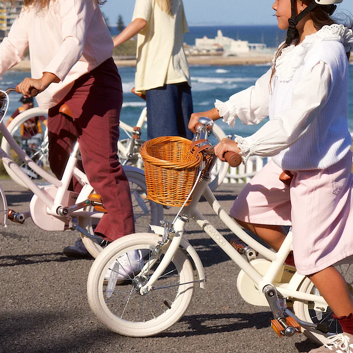 Bicicleta clásica Banwood aro 14 - Crema
