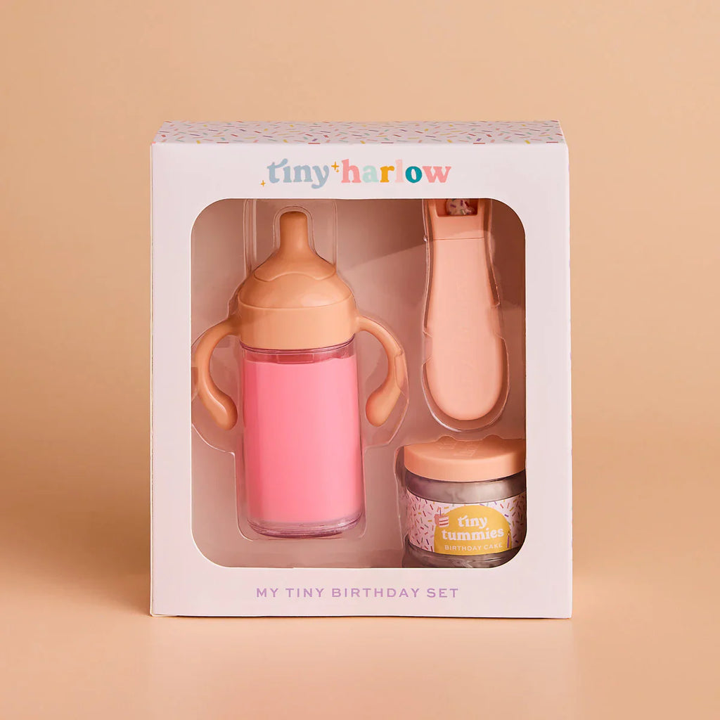 Set comidinha + mamadeira Tiny Harlow