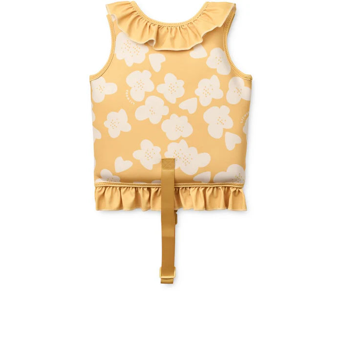 Dove Swim Vest Flower / Lemon yellow