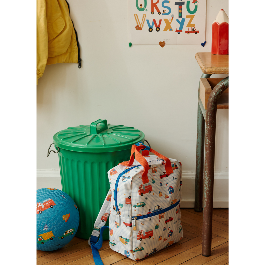 Mochila Cars Cuadrada