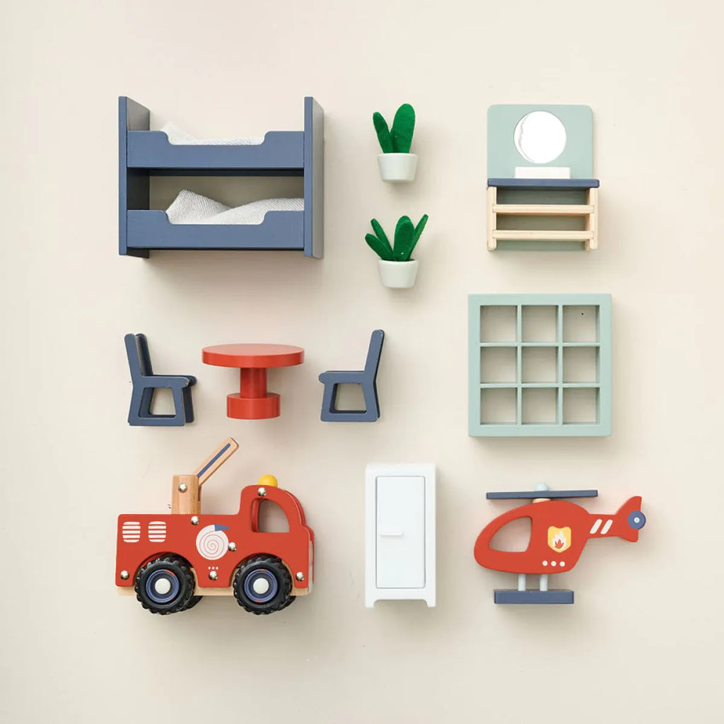 WOODEN FIRE STATION